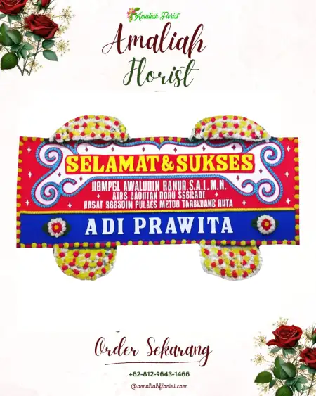 Papan Bunga Ucapan Selamat Sukasirna